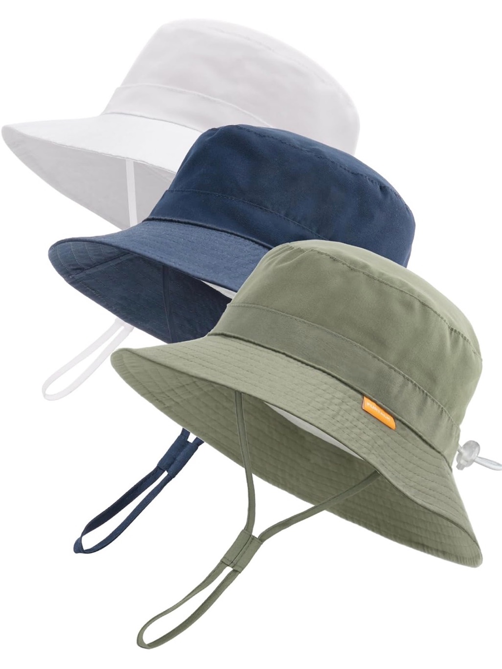 Furtalk Baby Toddler Sun Hat Kids Bucket Hat Upf50+ Uv Adjustable Lightweight